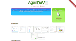 Desktop Screenshot of agendav.org